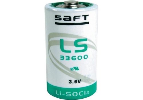  Saft LS33600 Lithium D 3.6v 17000mAh 