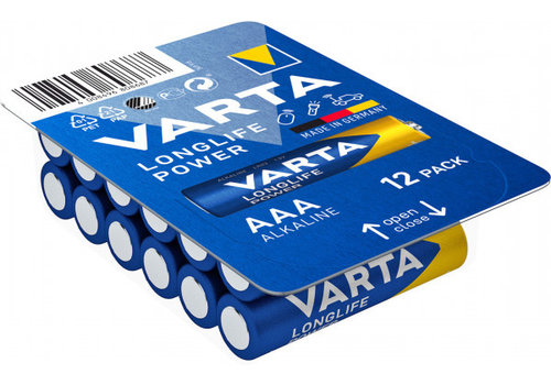  Varta Longlife Power Alkaline AAA / LR03 box 12 