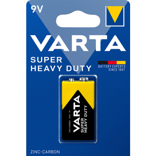  Varta 2022 9V Super Heavy Duty blister 1 