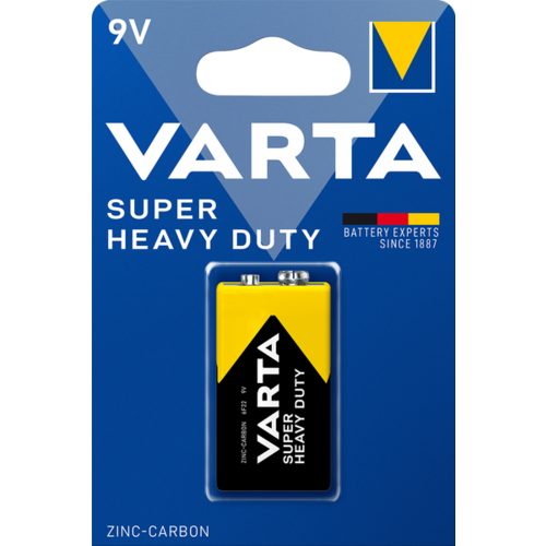  Varta Super Heavy Duty 9V/6F22 blister 1 (incl. vwb) 