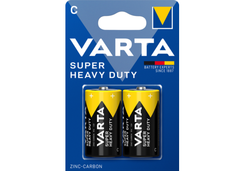  Varta Super Heavy Duty C / R14 blister 2 (incl. vwb) 