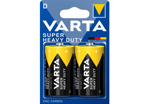  Varta 2020 D Super Heavy Duty blister 2 