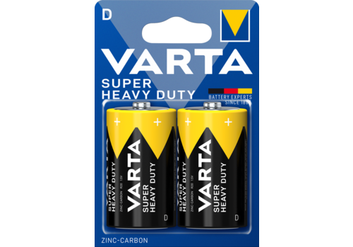  Varta Super Heavy Duty D / R20 blister 2 