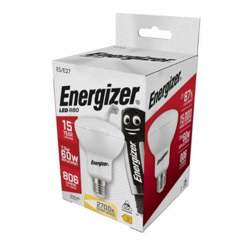  Energizer Spot R80 E27 7,3W(=60W) 2700K 806LM 