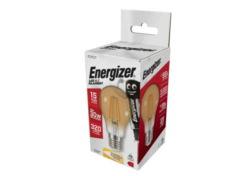  Energizer GOLD Filament Normaal E27 4W(=30W) 2200K 320LM 