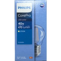 thumb-CorePro LEDLuster 4.3-40W E27 827 P45 CLG Niet Dimbaar-1