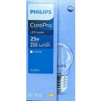 thumb-CorePro LEDLuster 2-25W P45 E27 827 CLG Niet Dimbaar-2