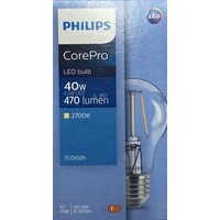 thumb-CorePro LEDBulb 4.3-40W E27 A60 827 CLG Niet Dimbaar-2