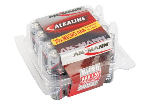  Ansmann Alkaline Red AAA/LR03 box 20 (incl.  vwb) 