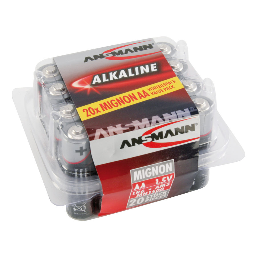 Alkaline Red AA/LR6 box 20-1