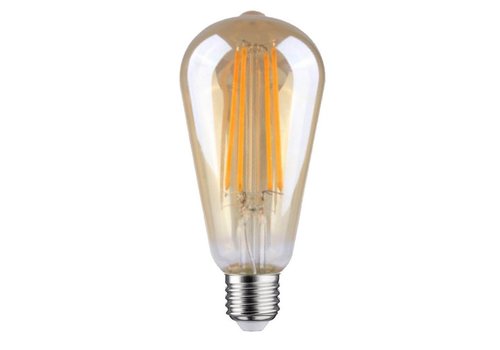  Vintage LED Edison 6,6W Filament lamp Dimbaar Amber 