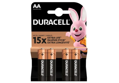  Duracell Basic Alkaline AA/LR6 blister 4 (incl. vwb) 