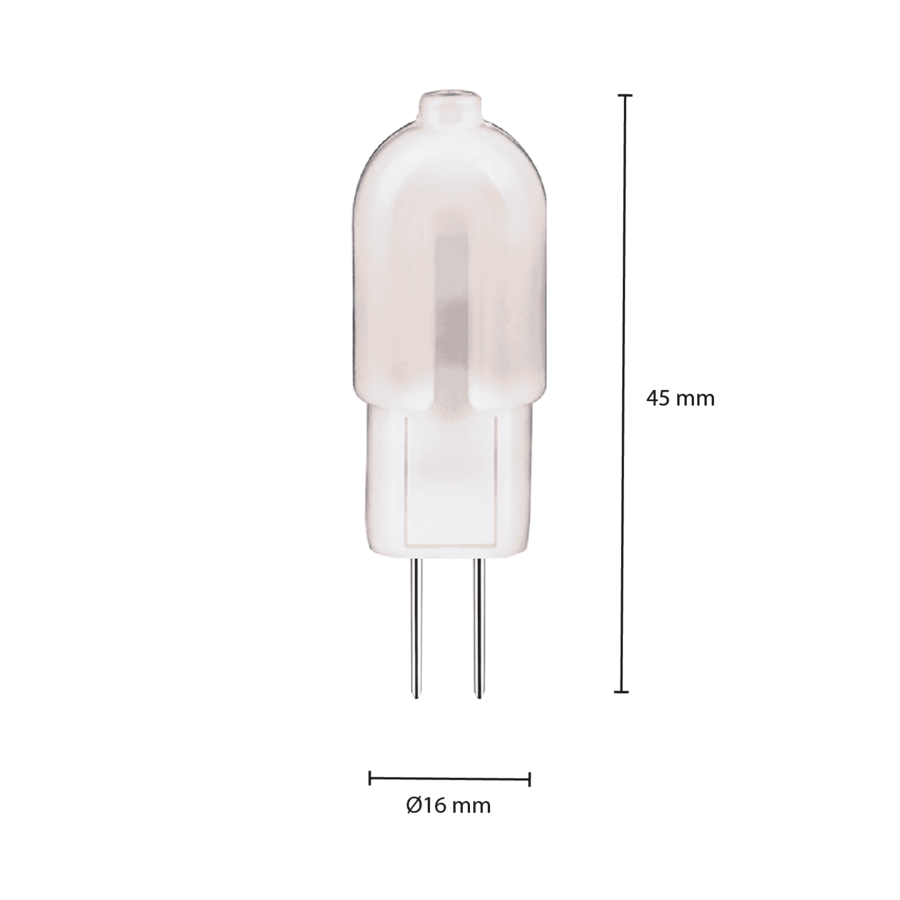 LED G4 Capsule 2W 180lm 3000K Dimbaar-2