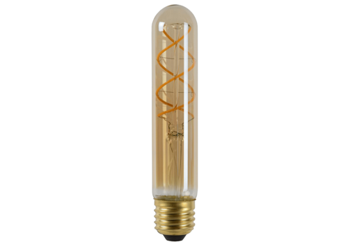  GHM Vintage LED Tube 130mm 4W Filament Lamp Amber Dimbaar 
