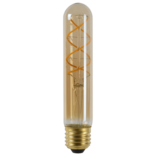  Vintage LED Tube 130mm 4W Filament Lamp Amber Dimbaar 