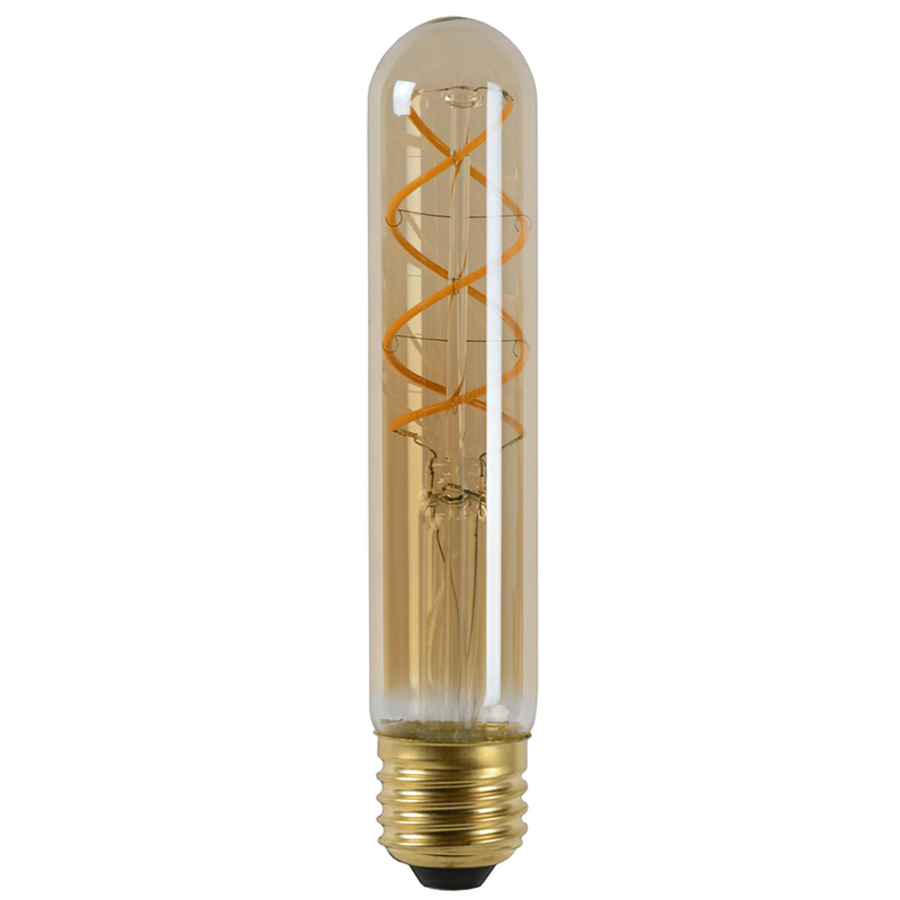 Vintage LED Tube 130mm 4W Filament Lamp Amber Dimbaar-1