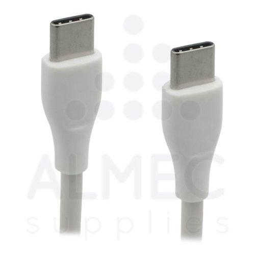  A-DAPT Laadkabel USB-C 3.1 zware uitvoering 1,8m wit 