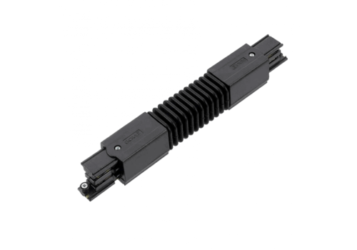 GHM 3-Fase Rail Flexibele Connector Zwart 