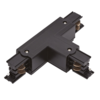 GHM 3-Fase Rail T-Vorm Connector Links Zwart