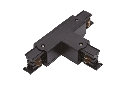  GHM 3-Fase Rail T-Vorm Connector Rechts Links-2 Zwart 