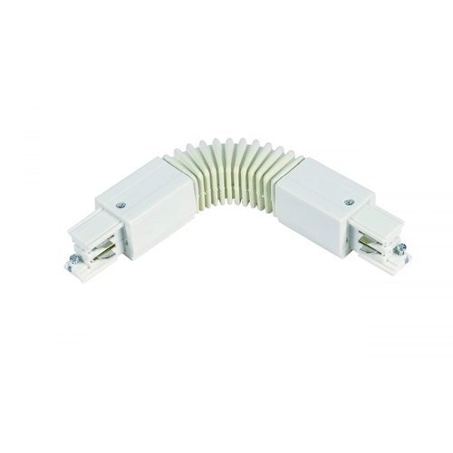  3-Fase Rail Flexibele Connector Wit 