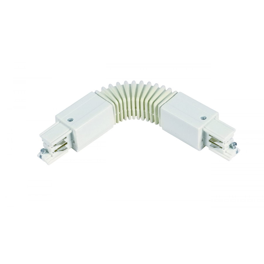 3-Fase Rail Flexibele Connector Wit-1