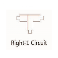 thumb-3-Fase Rail T-Vorm Connector Rechts 1 Wit-2