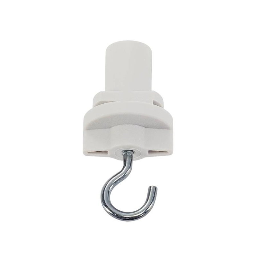 3-Fase Rail Adapter Met Haak Wit-2