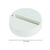 GHM 3-Fase Rail Mono Point Wit