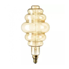 LED Paris Globe 6W Filament Lamp Amber Dimbaar