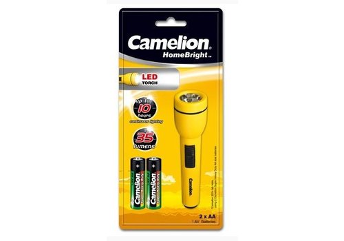  Camelion LED Zaklamp + 2AA batterijen 