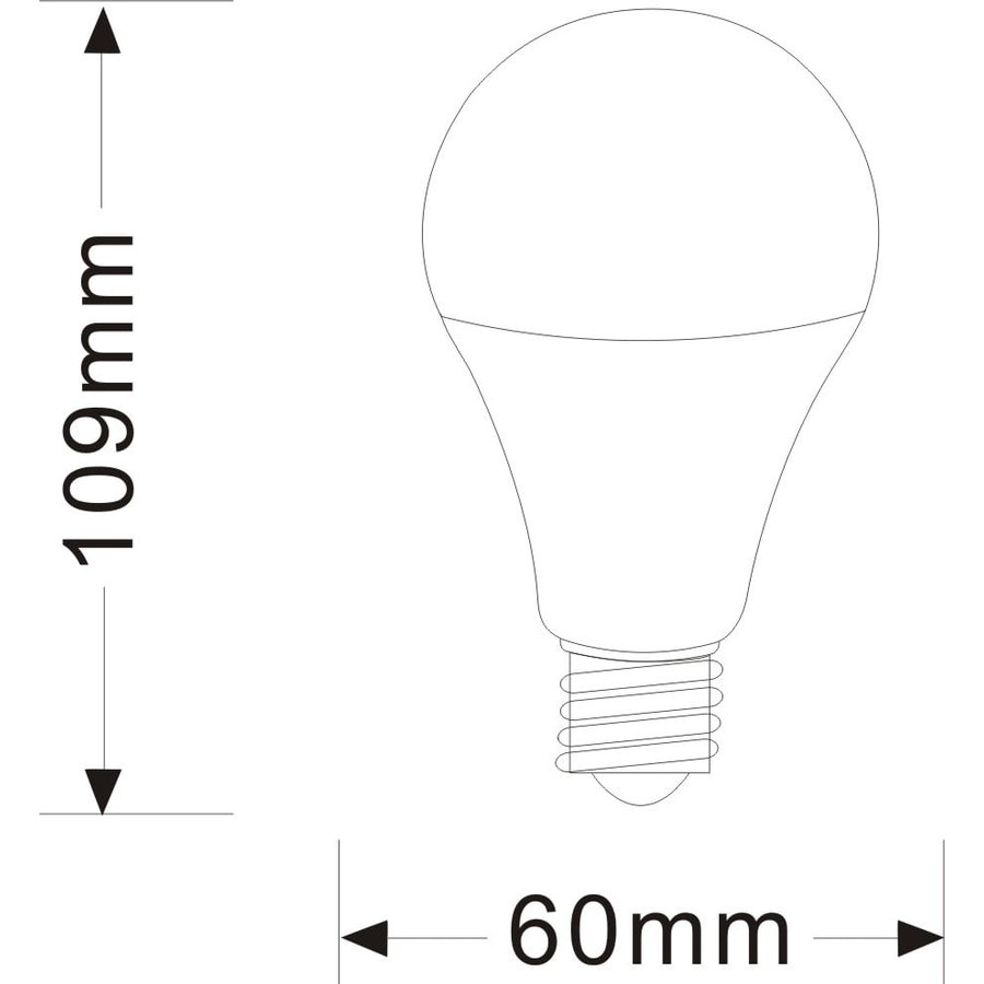 LED Lamp E27 11w (75w) Verhuislamp 1045lumen-2