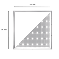 thumb-BACK-LIT PANEEL | LEDA | 30X30CM | 15W | WHITE SWITCH-2