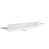 thumb-SIDE-LIT PANEEL | DESDE | 120X15CM | 25W | WHITE SWITCH-2