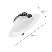 thumb-Downlight Tri-Color 15W Ø170-2