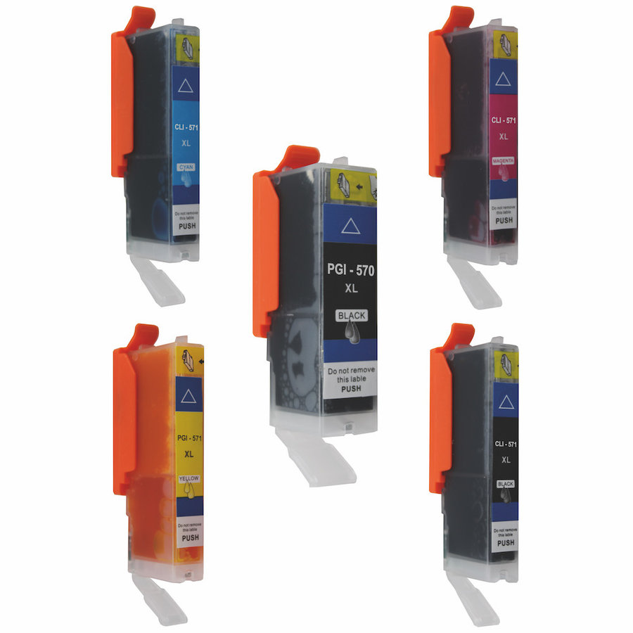 Inkt cartridge Canon PGI 570 & CLI 571 XL Multipack v-2