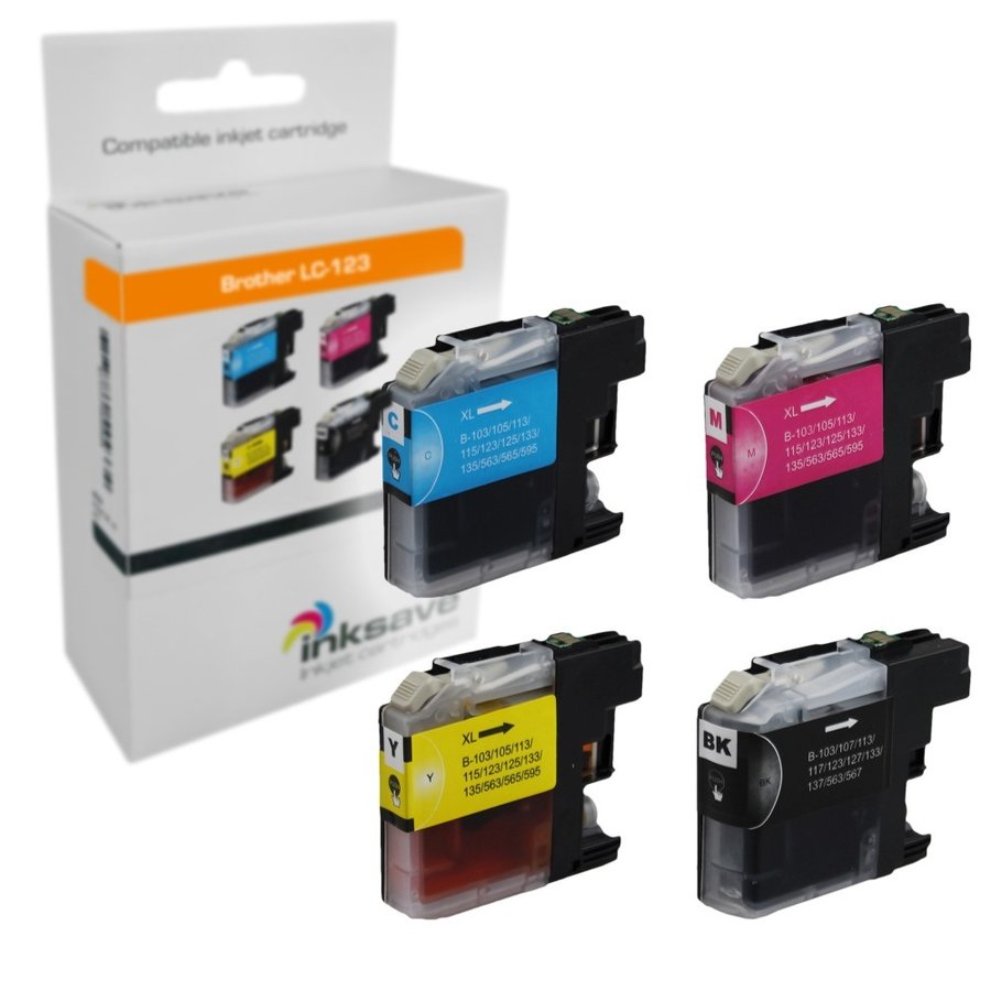 Inkt cartridge Brother LC 123 Multipack-2