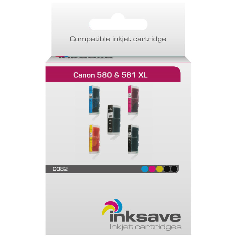 Inkt cartridge Canon PGI 580 & CLI 581 XL Multipack-1