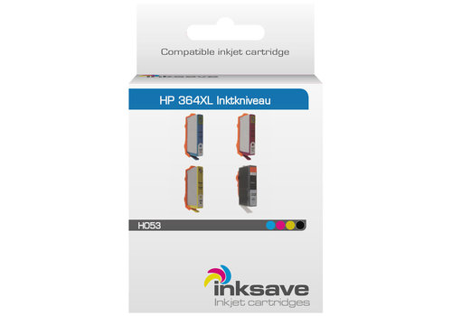  Inksave Inkt cartridge HP 364 XL Multipack 