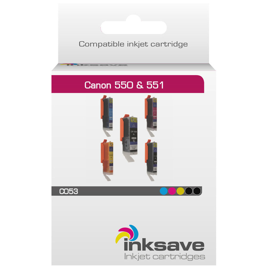 Inkt cartridge Canon PGI 550 & CLI 551 XL Multipack-1