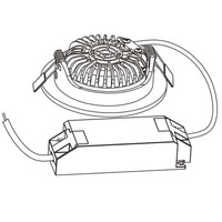 thumb-LED Inbouwspot Varda 5W Dimbaar Wit-4