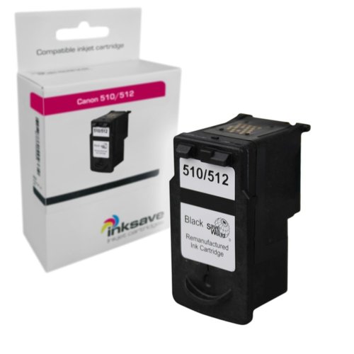  Inksave Inkt cartridge Canon PG 510/PG 512 