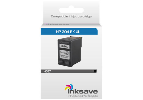  Inksave Inkt cartridge HP 304 BK XL 