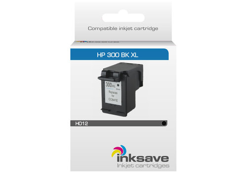  Inksave Inkt cartridge HP 300 BK XL 
