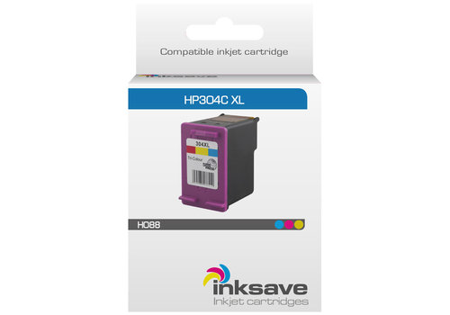  Inksave Inkt cartridge HP 304 CL XL 