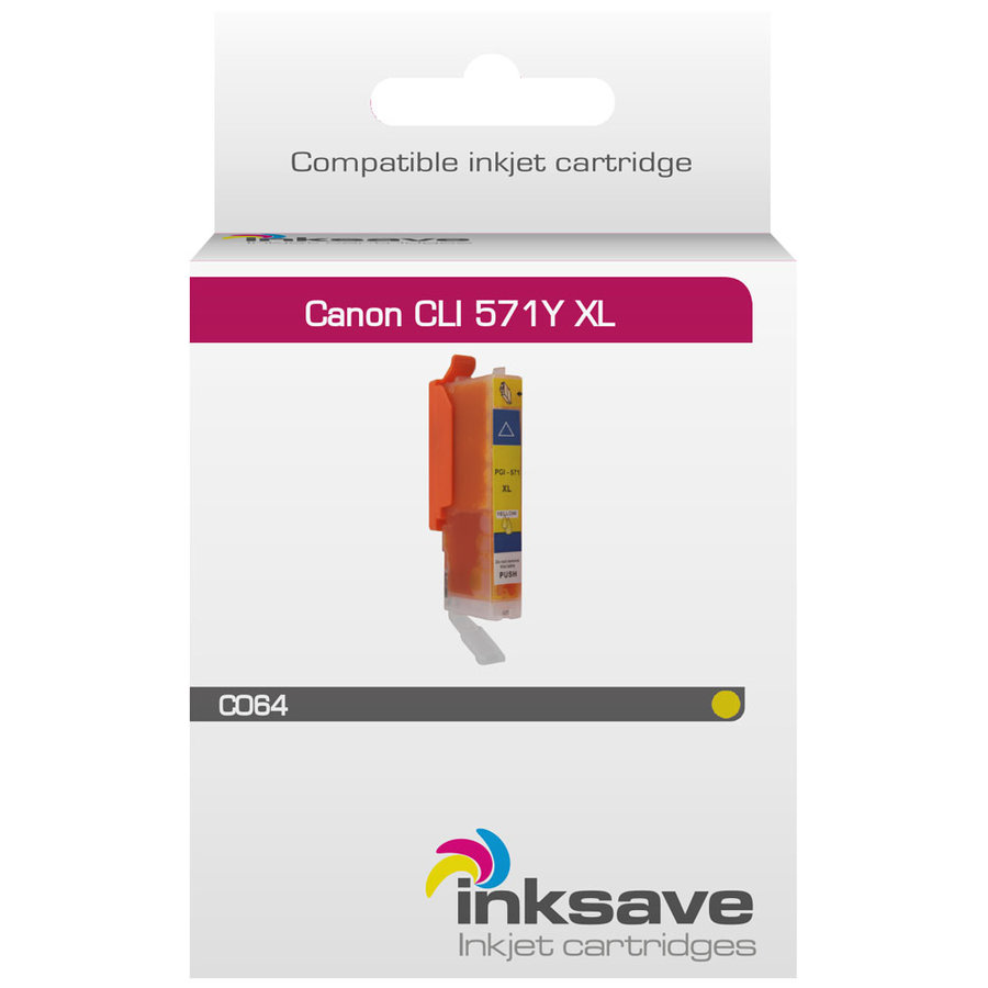 Inkt cartridge Canon CLI 571 Y XL-1