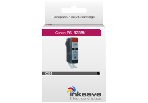  Inksave Inkt cartridge Canon PGI 525 BK 