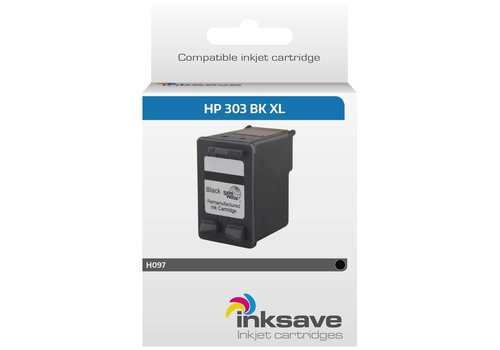  Inksave Inkt cartridge HP 303 BK XL 