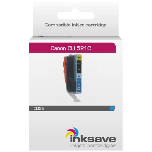  Inksave Canon CLI 521 C 