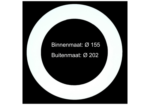 Verloopring Ø 155-202mm 